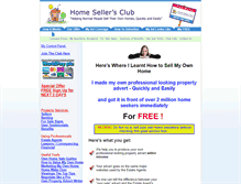 Tablet Screenshot of home-sellers-club.co.uk